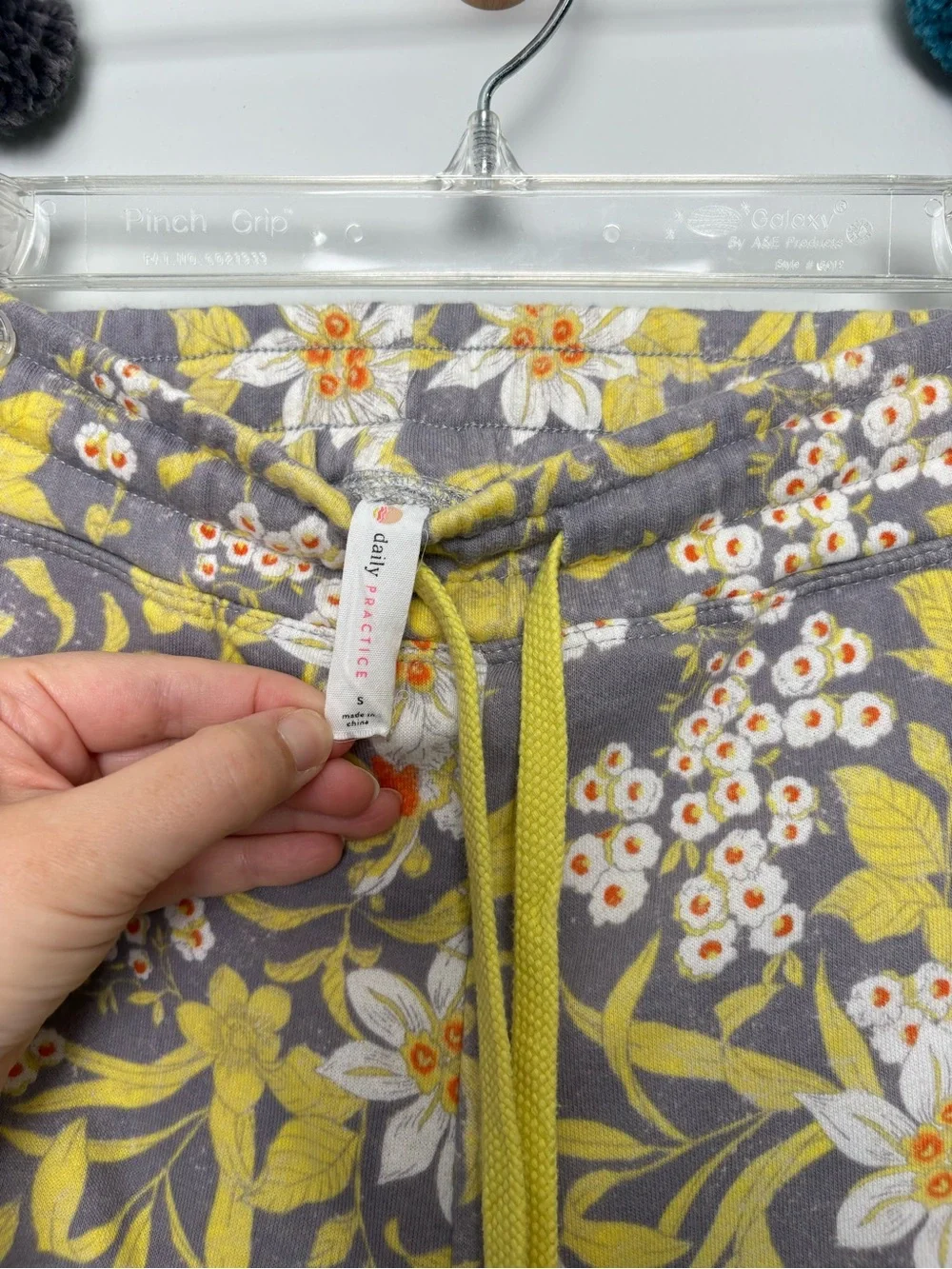 Anthropologie Daily Practice Terry Floral Lounge Shorts